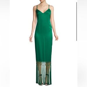 Rachel Zoe Turquoise Fringe Dress Sz 10 (fits more like 6-8, small 10)